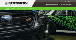 Desktop Screenshot of goforman.com